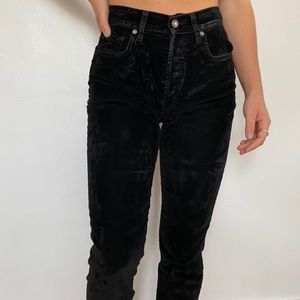 Free people velvet jeans